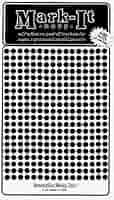600-Pack Small 1/8 Inch Removable Mark-it Dots - Orange Self-Adhesive Dots For Maps, Reports, Projects