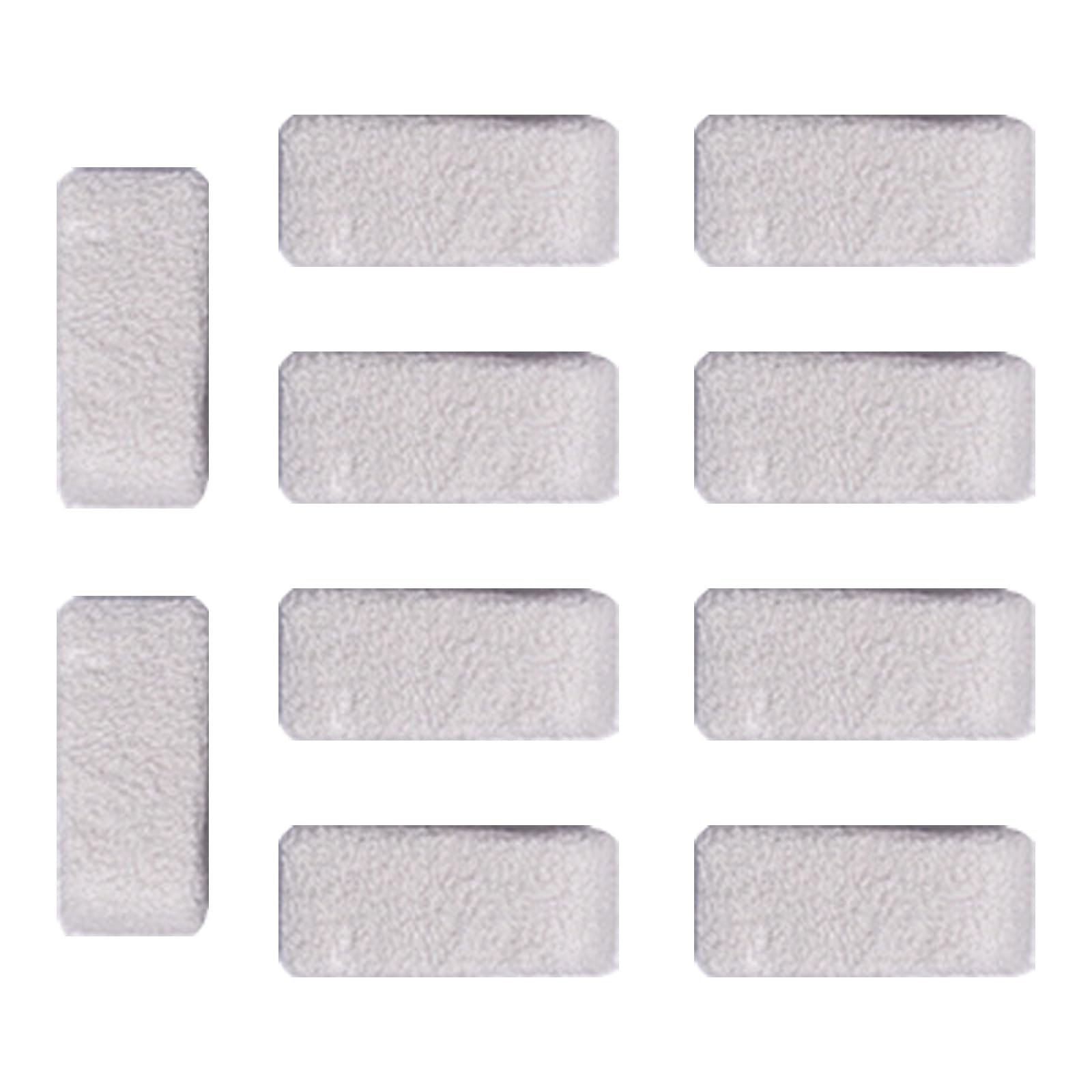 Kalttoy Grey 10 Pieces Bedding Grippers Abs And Fleece Lining Quilt Covers Holders Clips Comforter Fixers Duvet Fasteners Clips Duvet Grips
