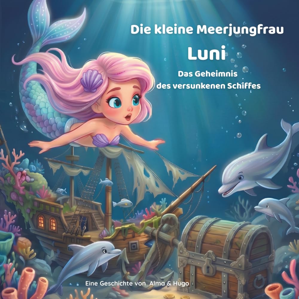 Die kleine Meerjungfrau Luni – Das Geheimnis des versunkenen Schiffes: Ein spannendes Unterwasser-Abenteuer über Freundschaft, Mut und wahre Schätze ... (Die Abenteuer der kleinen Meerjungfrau Luni)
