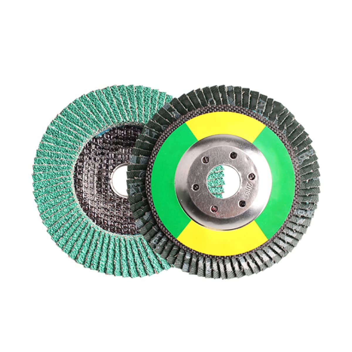 Discos abrasivos, Muela abrasiva de malla hierro 100, extra gruesa, arena verde, diámetro exterior mm, del orificio 16, grano 60 (40 unidades)(20 Pcs)