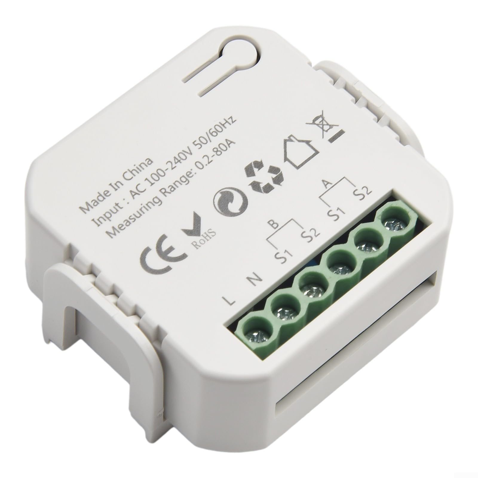 Contatore Energia Intelligente WiFi Tuya - 220V, Misurazione Bidirezionale, Controllo App, Protezione Sovratensione