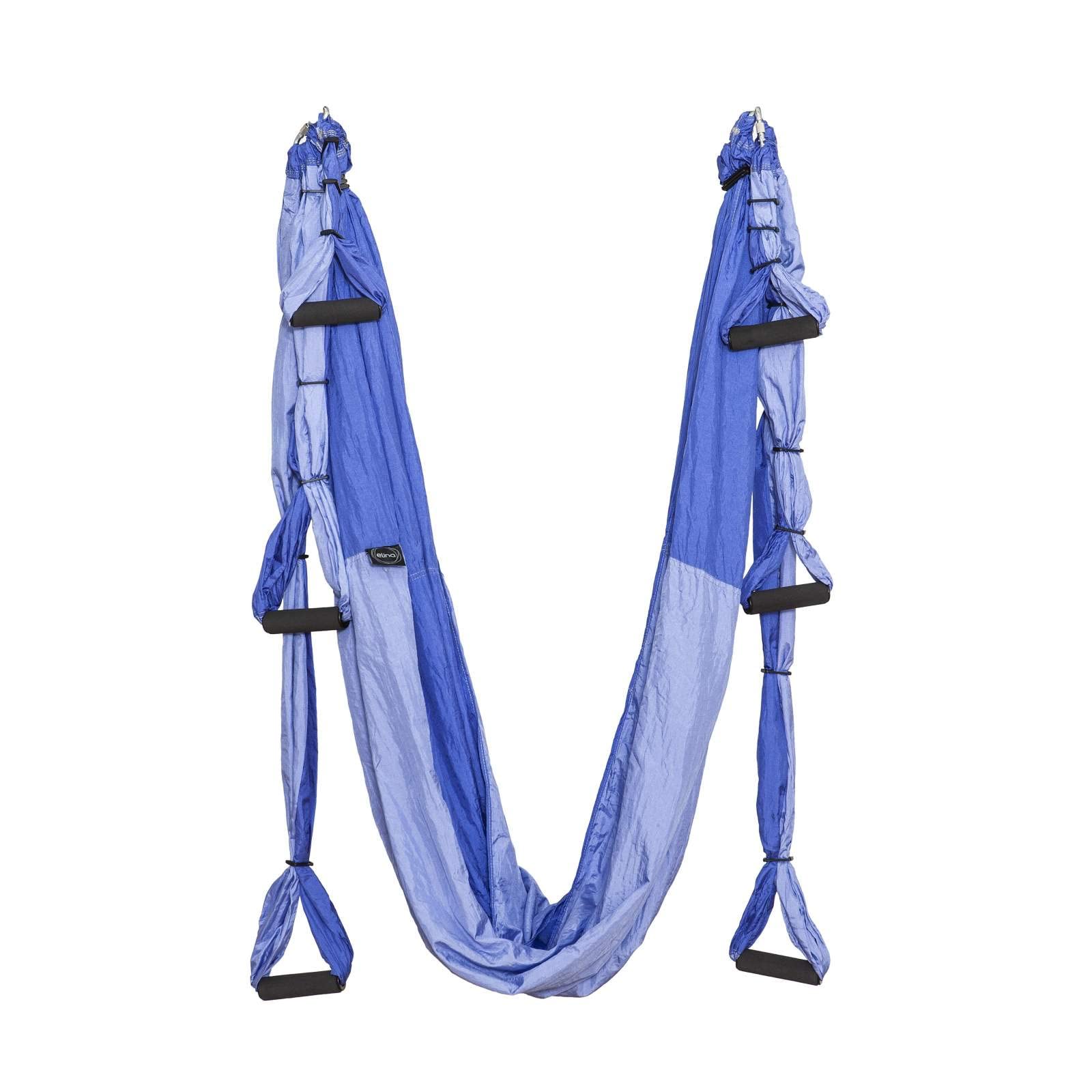 Yoga Hammock-Columpio DE Yoga 250 * 145 CM, Tela de Nailon 210T, con Hamaca y Estribos, Peso Máximo 250 kg, Terapia de Inversión, Accesorios Incluidos