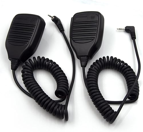 Tmoufulo Paquete de 2 micrófonos de hombro con altavoz remoto compatible con Motorola Talkabout MH230R MR350R MS350R MT350R T260 T260TP T460 T600