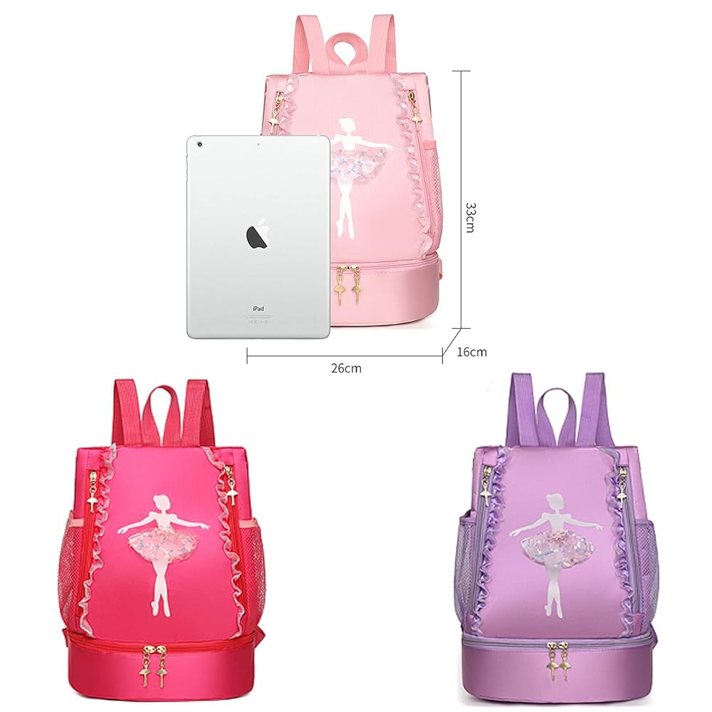 Amazon.com | Yitengteng Ballet Dance Backpack with Separate