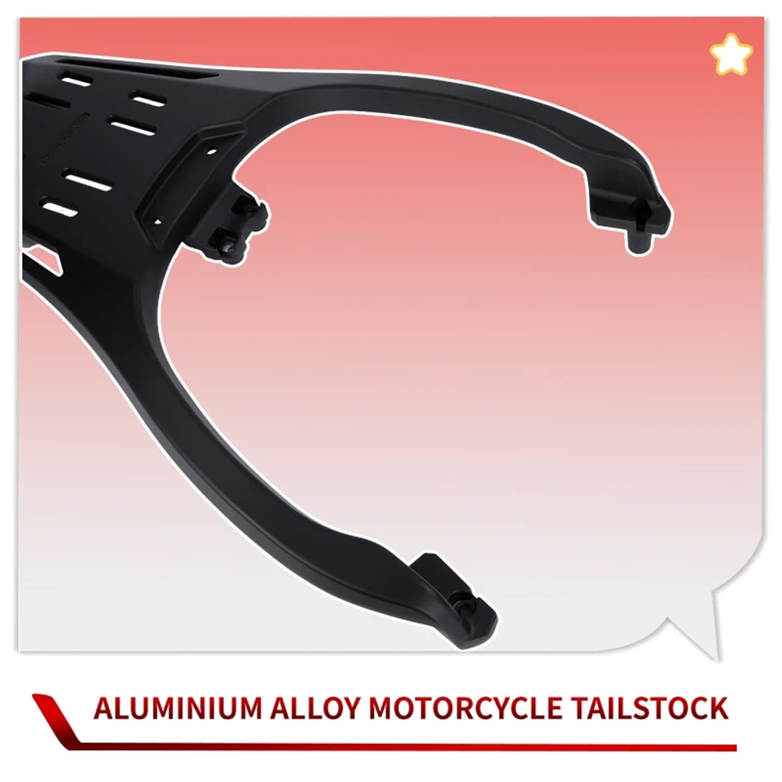 Uchwyt Topcase Do KYMCO AK550II Aluminum Alloy 2023 Tylny bagażnik