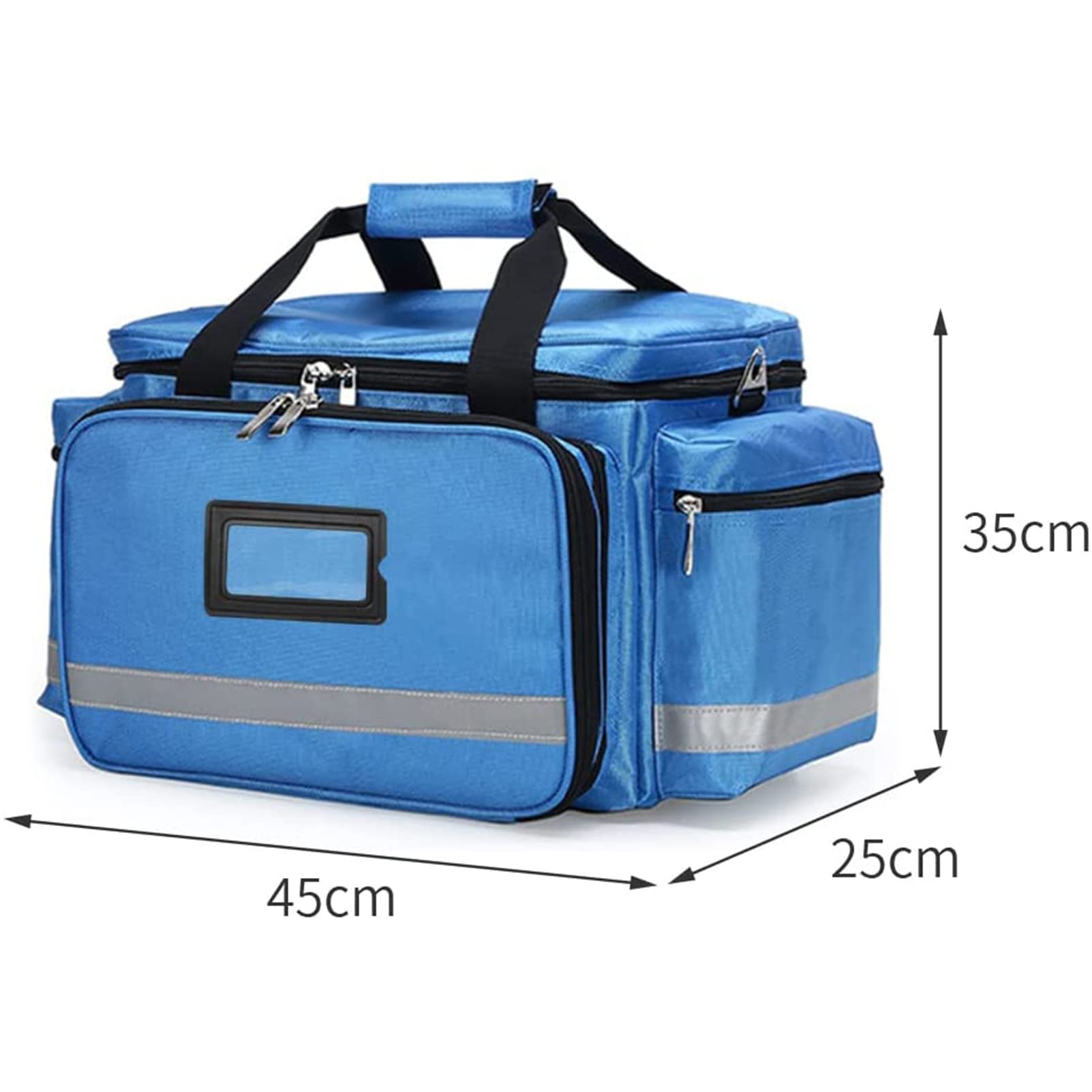 RSGK Bolsa Médica Bolsa De Primeros Auxilios Vacía, Bolsa De Trauma De Emergencia, Bolsa De Rescate Portátil Caja De Botiquín De Primeros Auxilios En Capas, para El Cuidado De La Salud En El Hogar