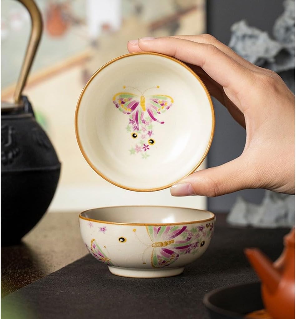 GSOUL Kungfu Tea cup Office Afternoon Tea Party Cup Pu'er Personal Host Home Kung Fu Set Single Small Tea Cups