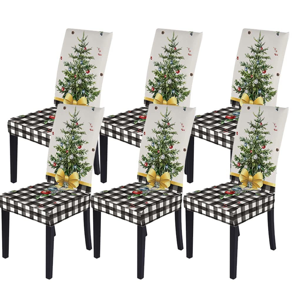 Muuyi Juego De 6 Fundas Elásticas Para Sillas De Comedor, Fu | Meses