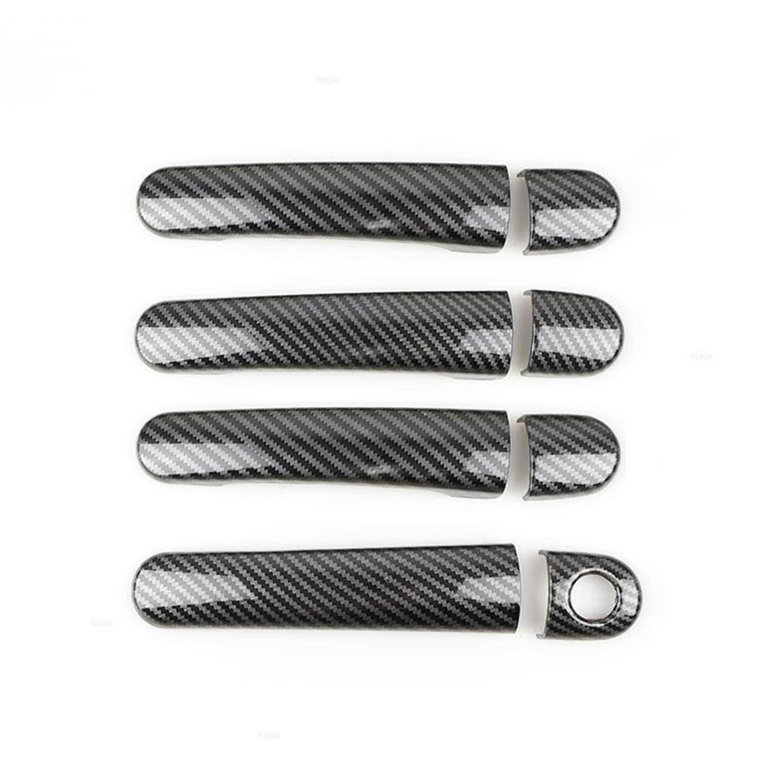 Zhauyorv Silver Door Handle Covers Compatible With Vw Jetta Bora Mk4, 1999-2004