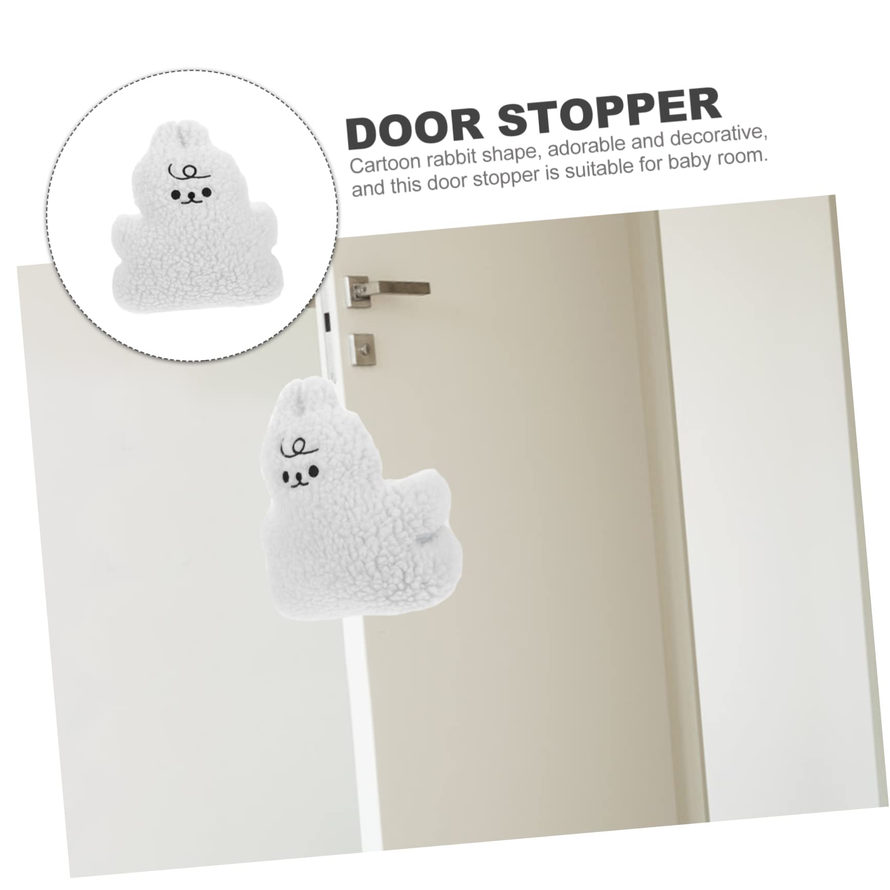Toyvian 3stücke Kawaii Türstopper Dekorativ Für Babyzimmer Anti-kollisions-türpuffer Niedlicher Cartoon-Design Schützender Türstopper Für Kinderzimmer Und