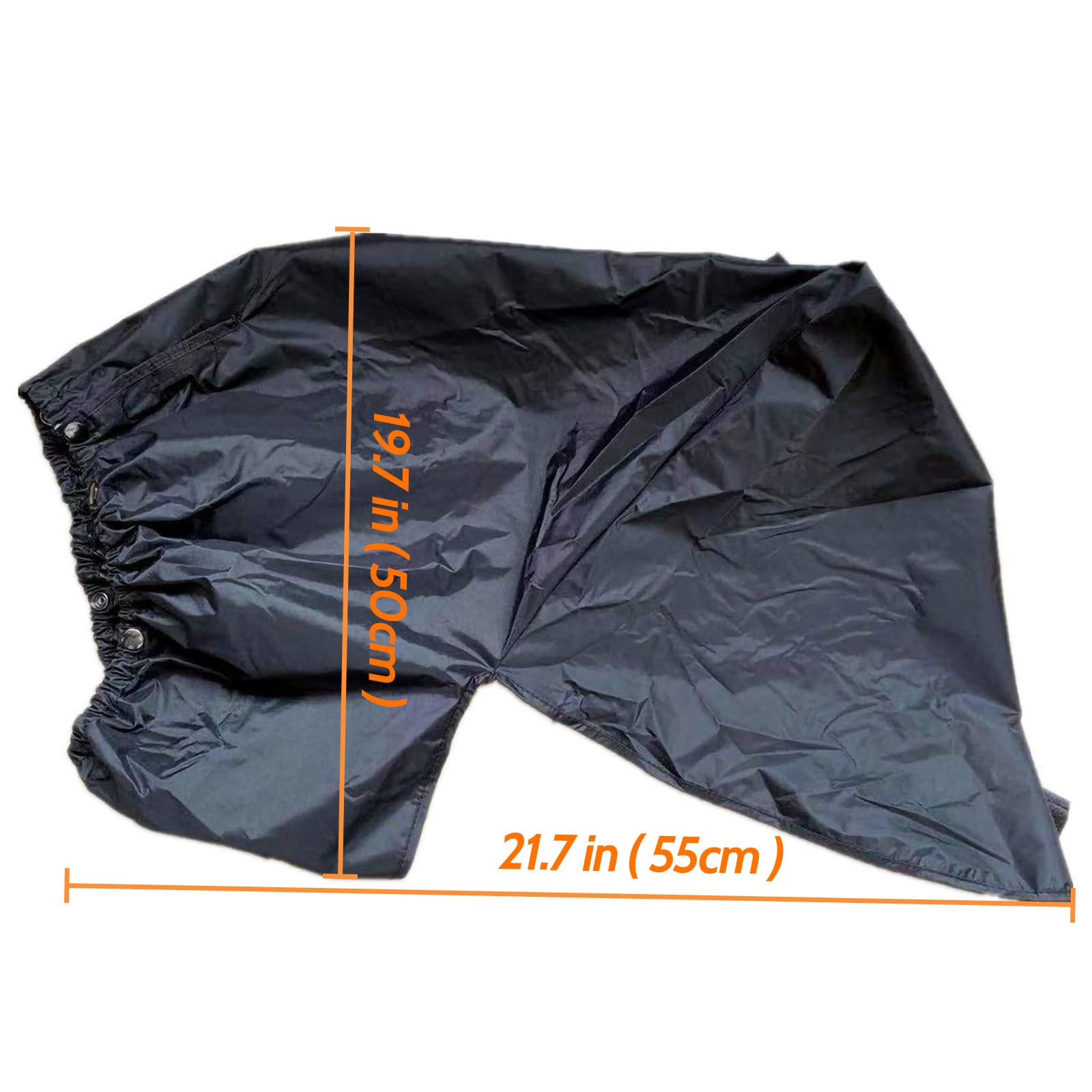 Golftasche Regenschutz Schwarz Wasserdicht Golftasche Staubschutz Haube Schutz Abdeckung für Golfschlägertasche & Golfwagen