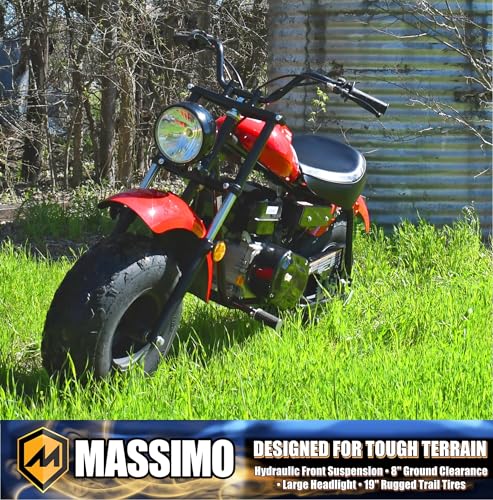image for M MASSIMO MOTOR Warrior200 196CC 6.5 HP Engine Super Size Mini Moto Tr