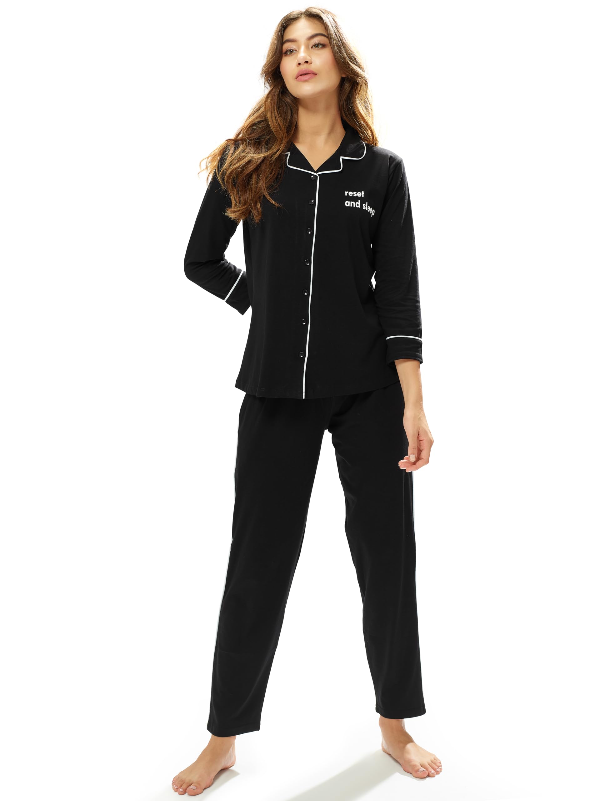 lotik Women's Cotton Night Suit Set-picture-50