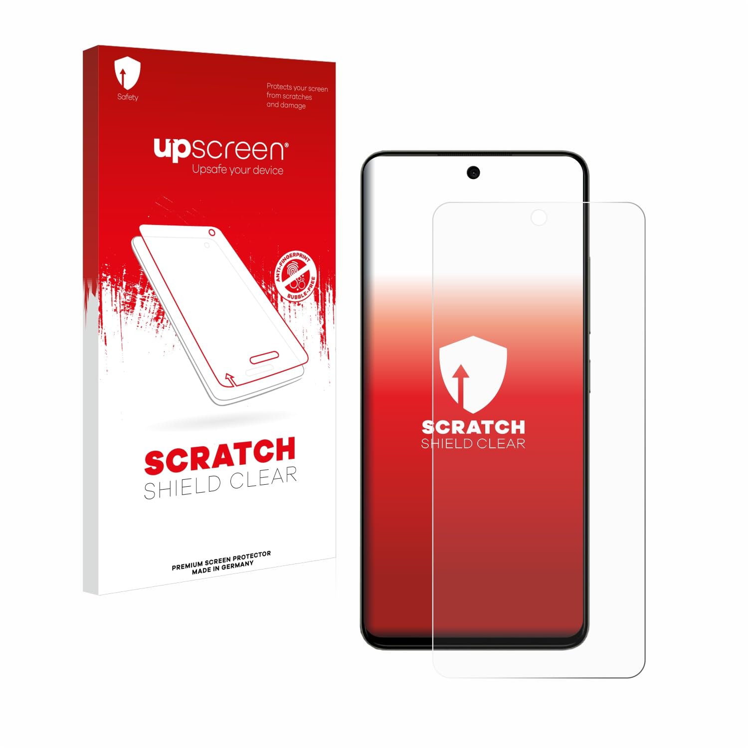 upscreen Scratch Shield Screen Protector Compatible with HMD Atlas - HD-Clear, Anti-Fingerprint