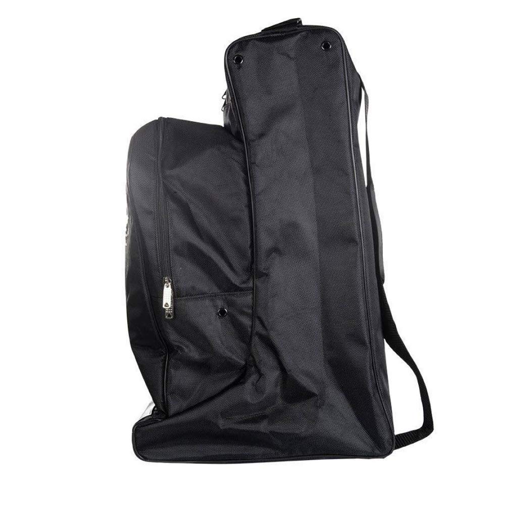 HKM Leichte Tasche für Stiefel und Helme, langlebig, wasserdicht, weiches Innenfutter, schützende Polsterung, Standardgröße für Reithelm und Stiefel