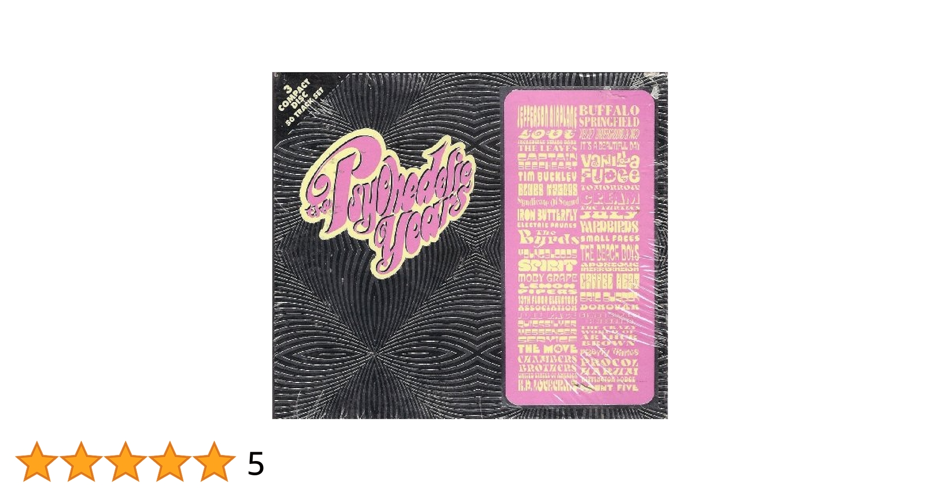 Psychedelic Years 1966-1969: Amazon.co.uk: CDs & Vinyl
