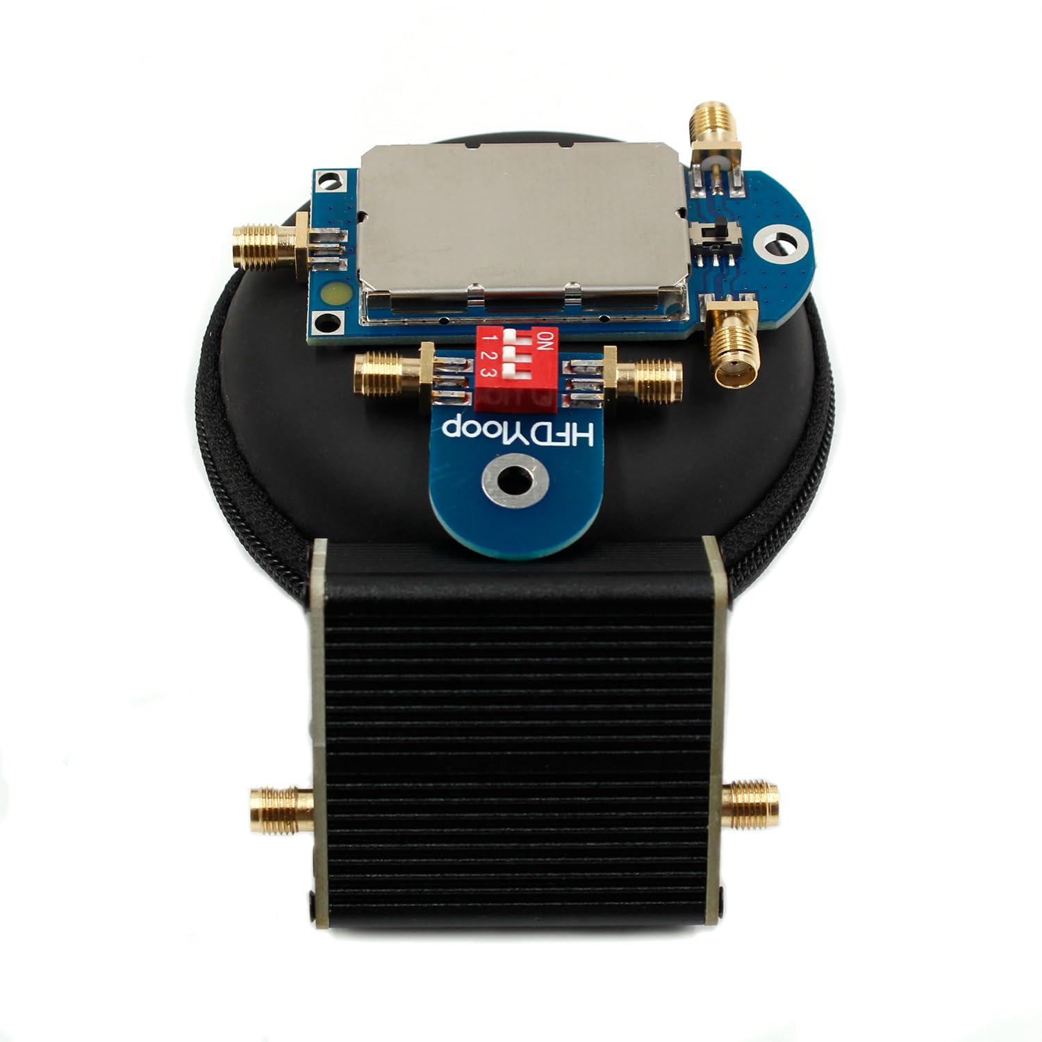 50K-500MHz Allband Piccolo Magnetic Loop Antenna Amplificatore HF AM FM VHF UHF SDR Ricevitore Radio Facile da Usare