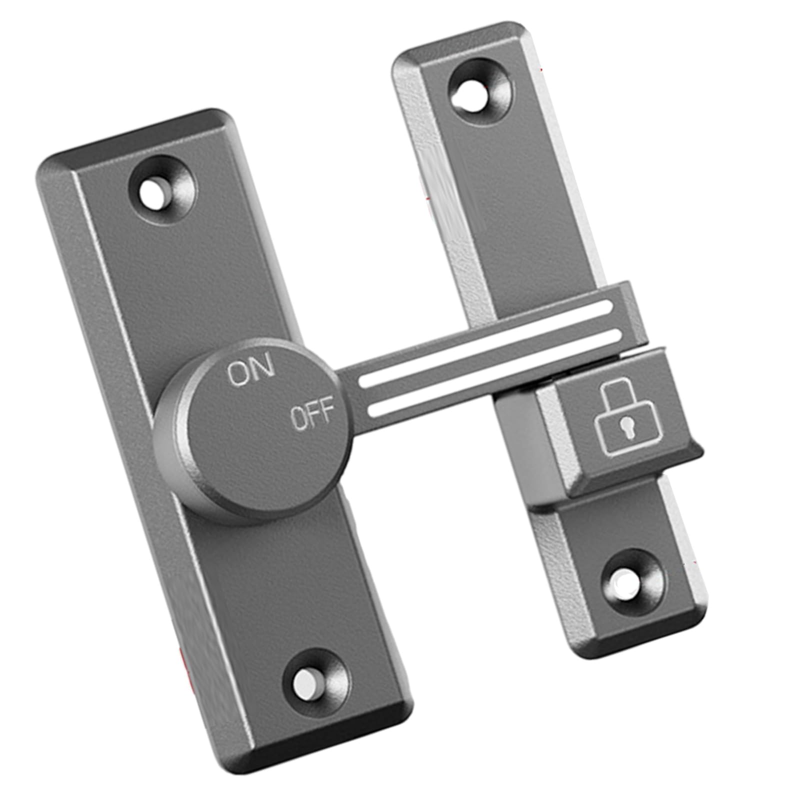 Tsophreniq Easy Installion Designs 90/180 Degree Door Latches for Extra Privacy in Hotel Offices Supplies and Garages Use Hotel Door Security