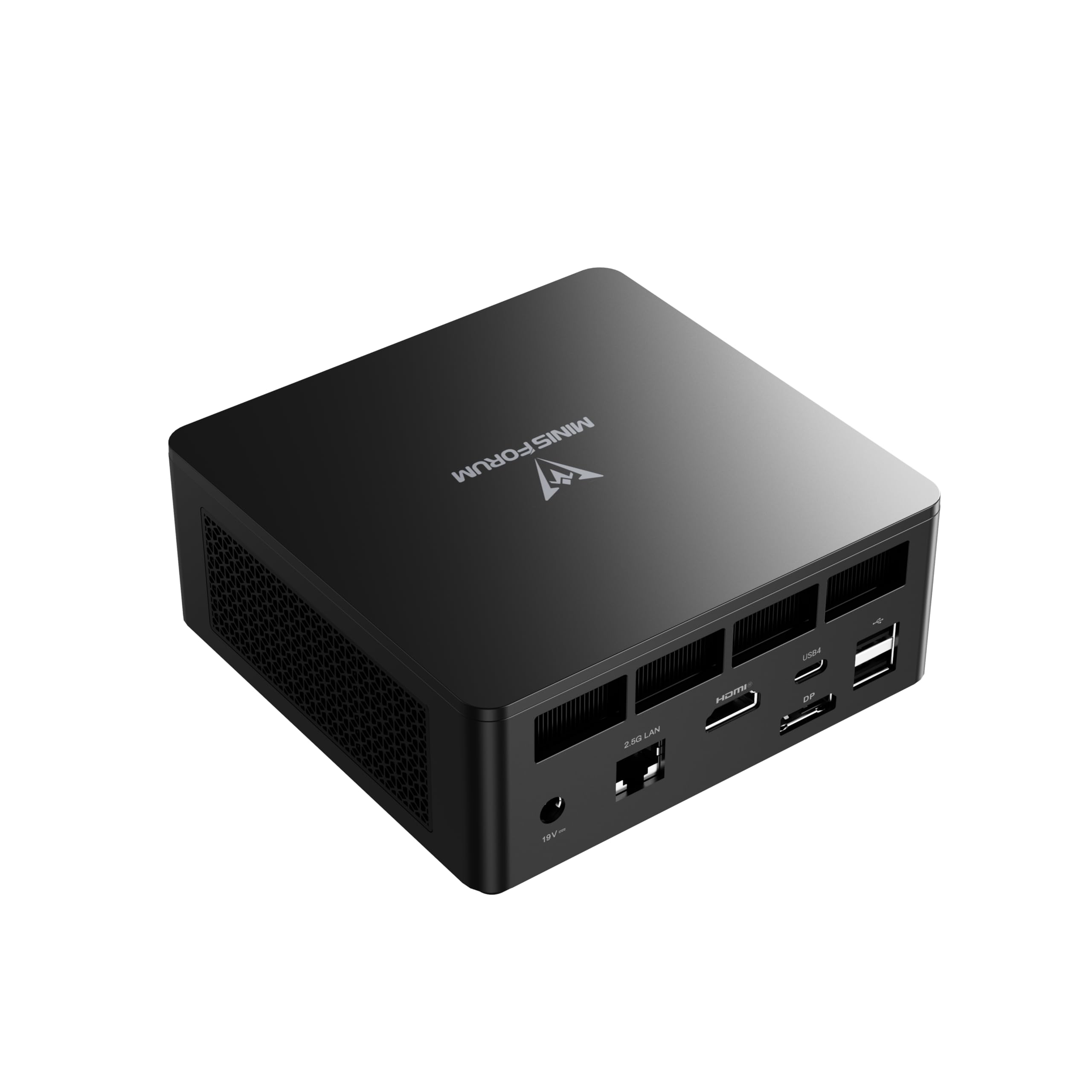 MINISFORUM UM690L Slim Mini PC, procesador AMD Ryzen 9 6900HX de 8 núcleos hasta 4,9 GHz, AMD Radeon 680M, 32GB LPDDR5 (integrada, hasta 6400 MT/s)/512GB SSD, HDMI/USB4/DP, USB 3.2 x 2, WiFi6E, BT5.2