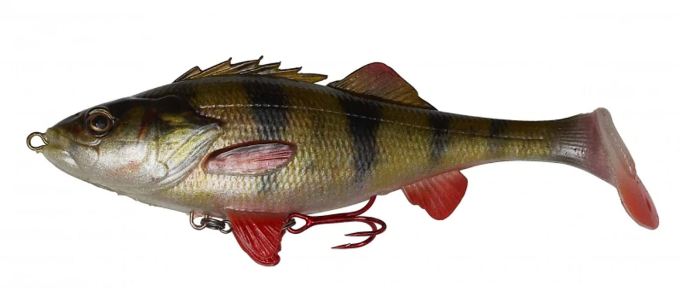 Savage Gear 4D Perch Shad 12.5cm Lure: Perch