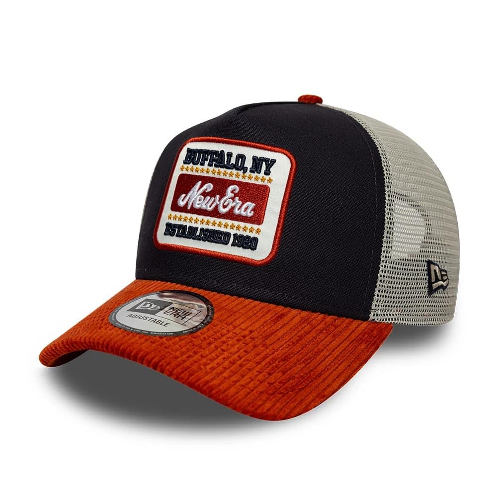New Era Patch Cord 9Forty A-Frame Trucker Cap Navy