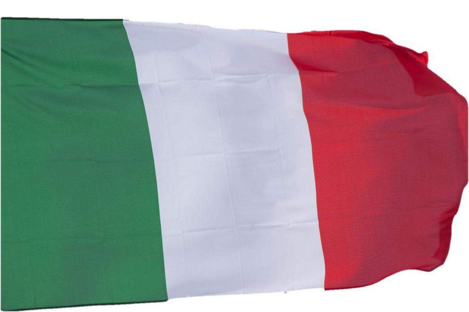 BANDIERA ITALIA ITALIANA TRICOLORE NAZIONALE CON ASOLA PER ASTA 60X90