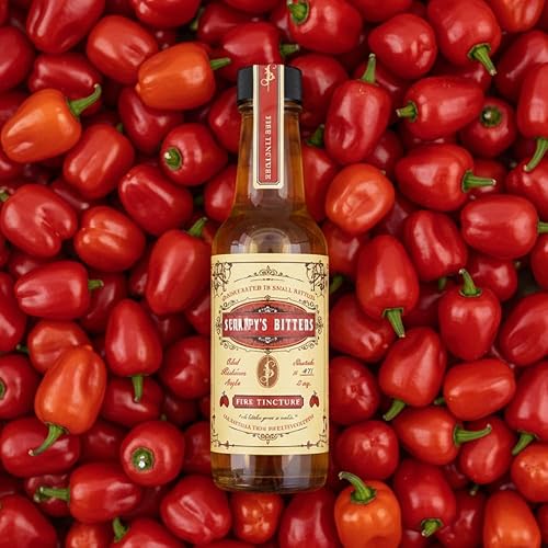 Miniatura 2 de Scrappy's Bitters - Fire Tincture, 5 oz - Organic Ingredients, Finest Herbs & Zests, No Extracts, Artificial Flavors, Chemicals or Dyes. Made in the