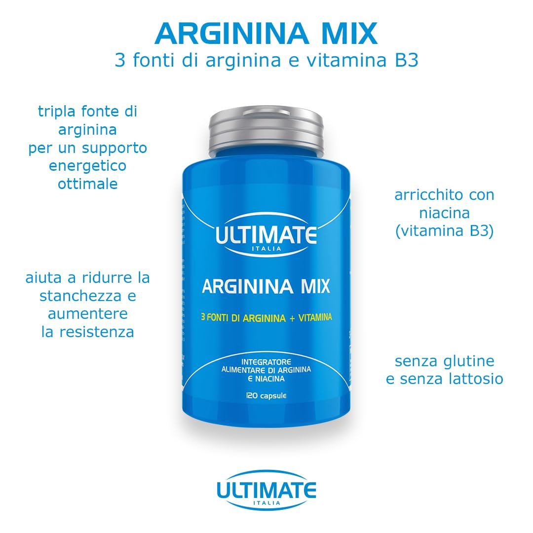 Ultimate Italia Arginina Mix - 120 cps