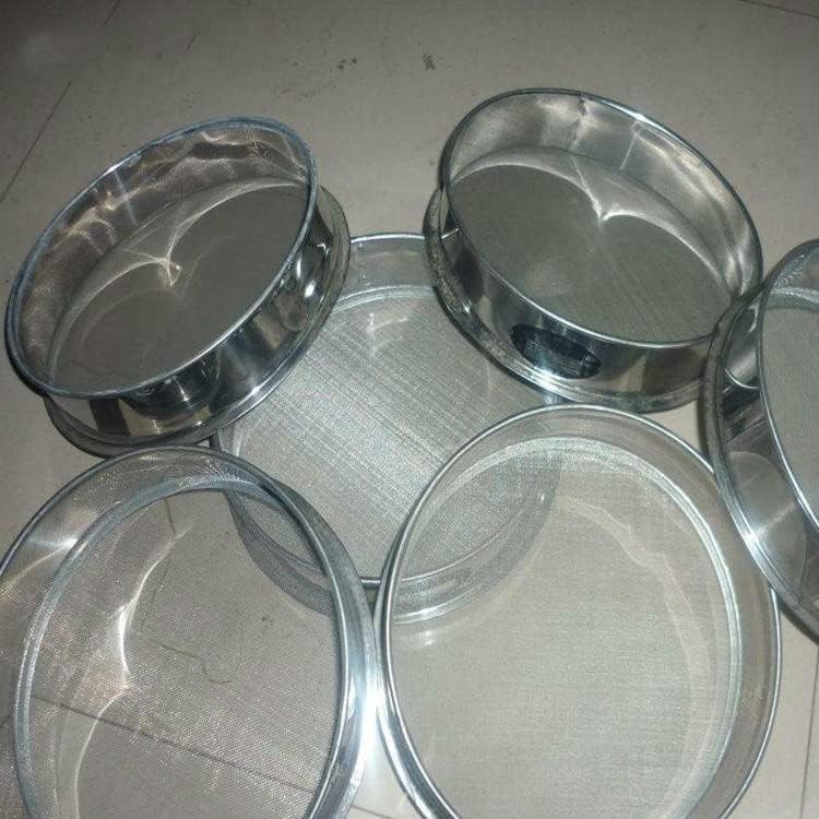 Miniatura 6 de Tamiz de prueba de laboratorio estándar 7.9 in 20 30 40 50 60 70 80 90 100 150 200 Inspección de muestreo de malla Tamiz de farmacopea (color  base