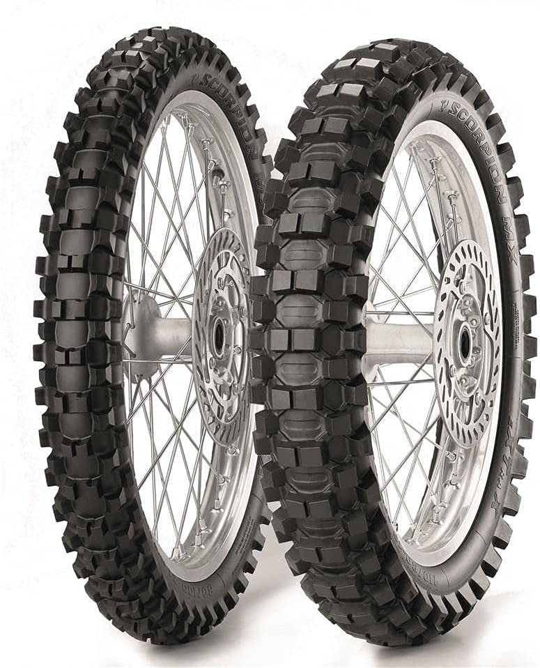 Pneumatici in Coppia 80/100-21 con 100/90-19 SCORPION MX EXTRA