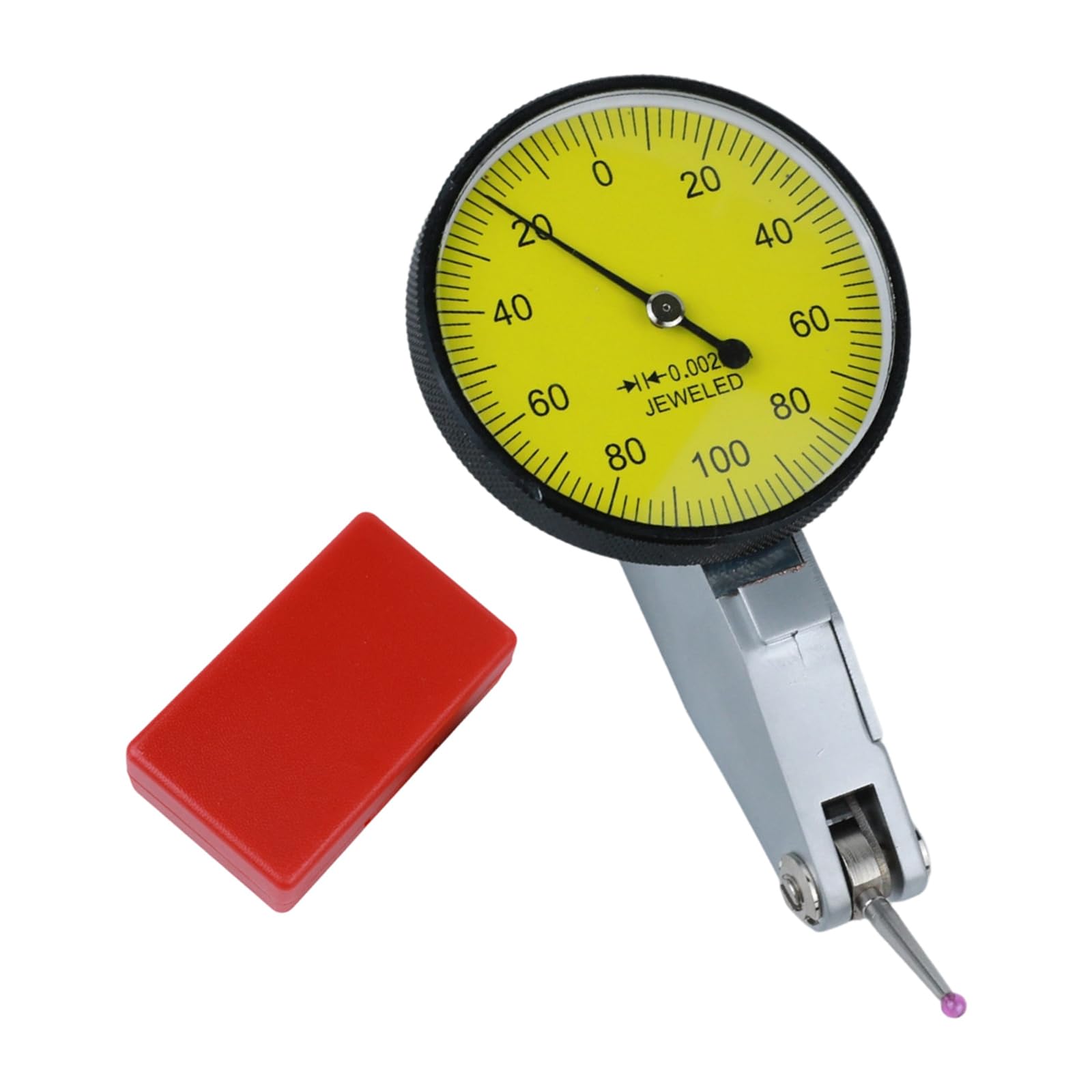Indicateurs à cadran à levier de 0, 002 mm de qualité industrielle, finition de la jauge avec une échelle facile à lire, adapté ingénieurs, outil de mesure de précision