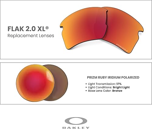 Miniatura 3 de OAKLEY Authentic Flak 2.0 XL OO9188 Polarized REPLACEMENT Lenses +BUNDLE Bag+ Bundle Microfiber Pouch -FRAMES NOT INCLUDED