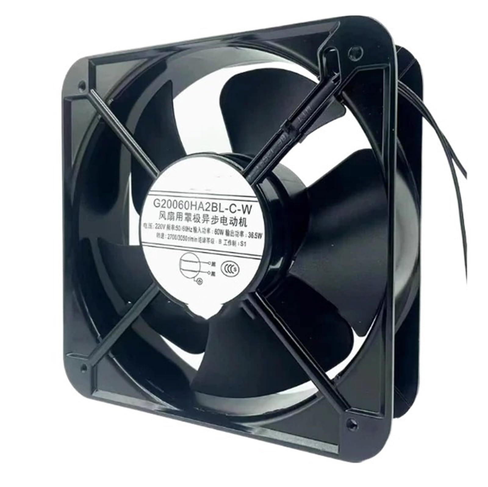 PEQYUACTE Fan G20060HA2BL-C-W 20CM 20060 220V 65W