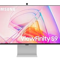 Samsung Monitor HRM ViewFinity S90PC (S27C902), Flat, 27”, 5120×2880 (5K), Smart Hub, 16:9, IPS, 60Hz, 5ms, Mini-DP, USB, Eye Saver Mode, Flicker Free, Silver