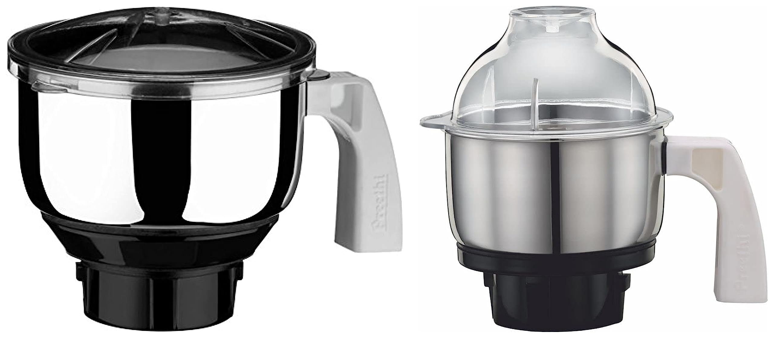 Preethi Stainless Steel Mga-509 1-Litre Jar (Steel/Transparent) & Preethi Mga-504 0.5-L Jar (Steel And Transparent) (B0C99PZ5QW) Amazon Price History, Amazon Price Tracker