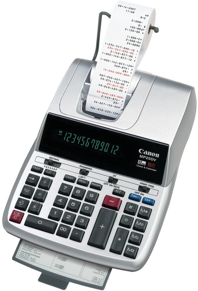 Canon MP25DV Standard Function Calculator