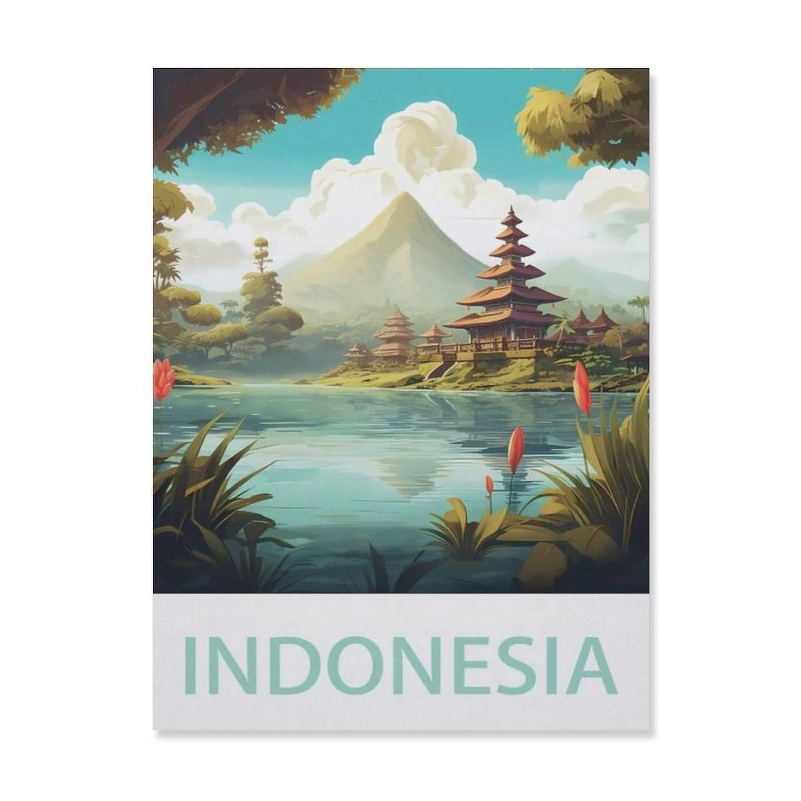 Farmhouse Bathroom Decor Wall Art Funny Bathroom Wall Decor Signs，Indonesia，Tin Sign Home Decor(15x30cm）6x12 inch-EH68