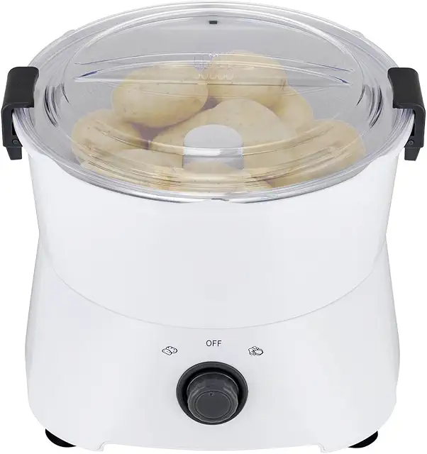 Pelapatate Elettrico Automatico - Sbuccia Patate e Verdure in 2-4 Minuti