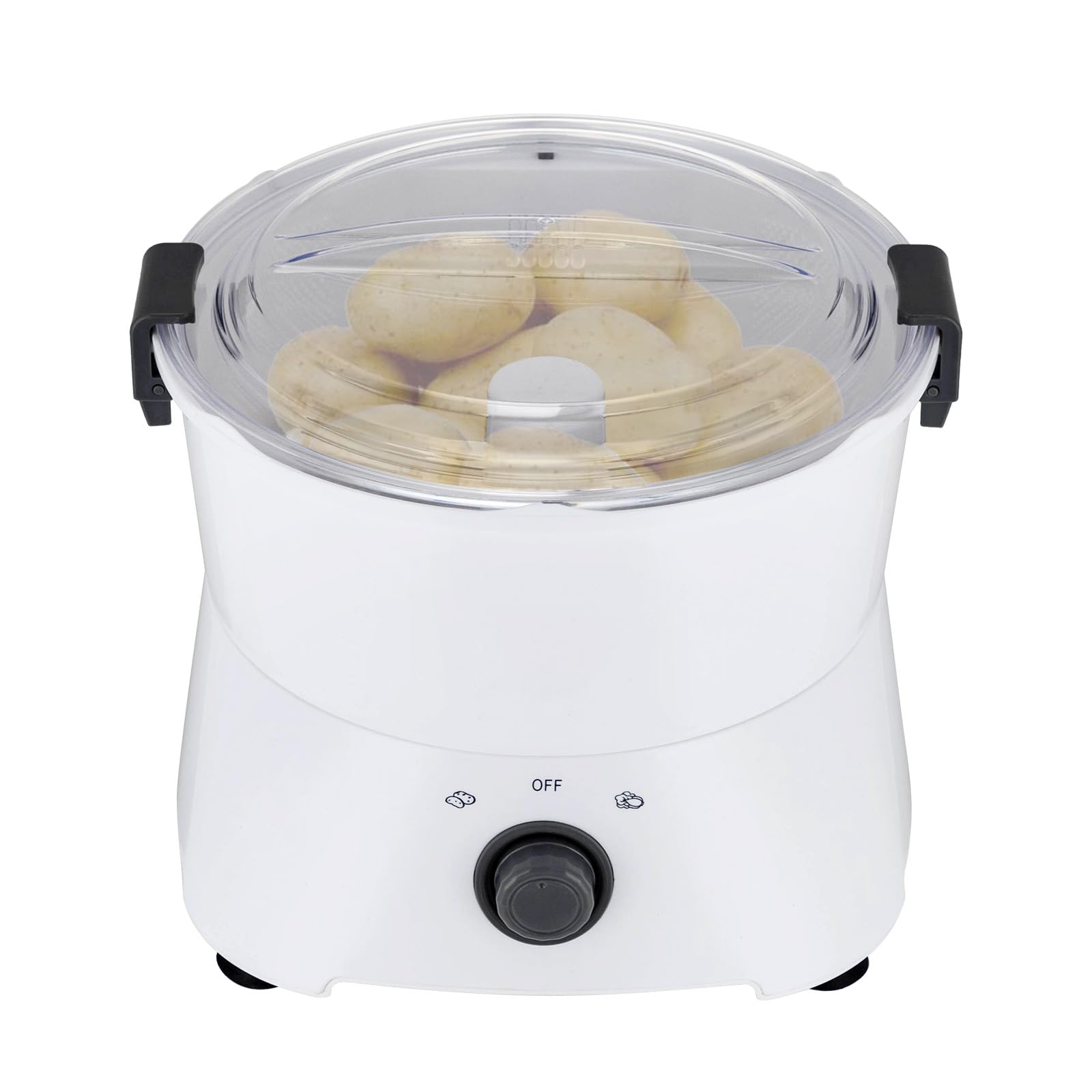 Pelapatate elettrico 2-4 min/volta Pelapatate elettrico, pelapatate per verdure e sbucciare patate, 0,36 kg di verdure o 0,8 kg di patate/volta
