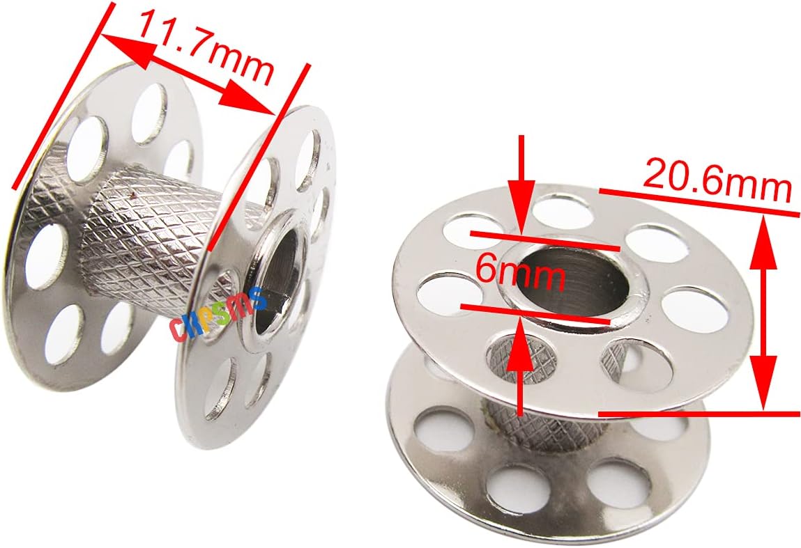 CKPSMS Brand -Bobbin CASE and BOBBINS FIT for BERNINA Sewing 530 700 707 717 801 810 830 910 1005 (Bobbin CASE and 10PCS BOBBINS(0015347200 +0115367000 10PCS))