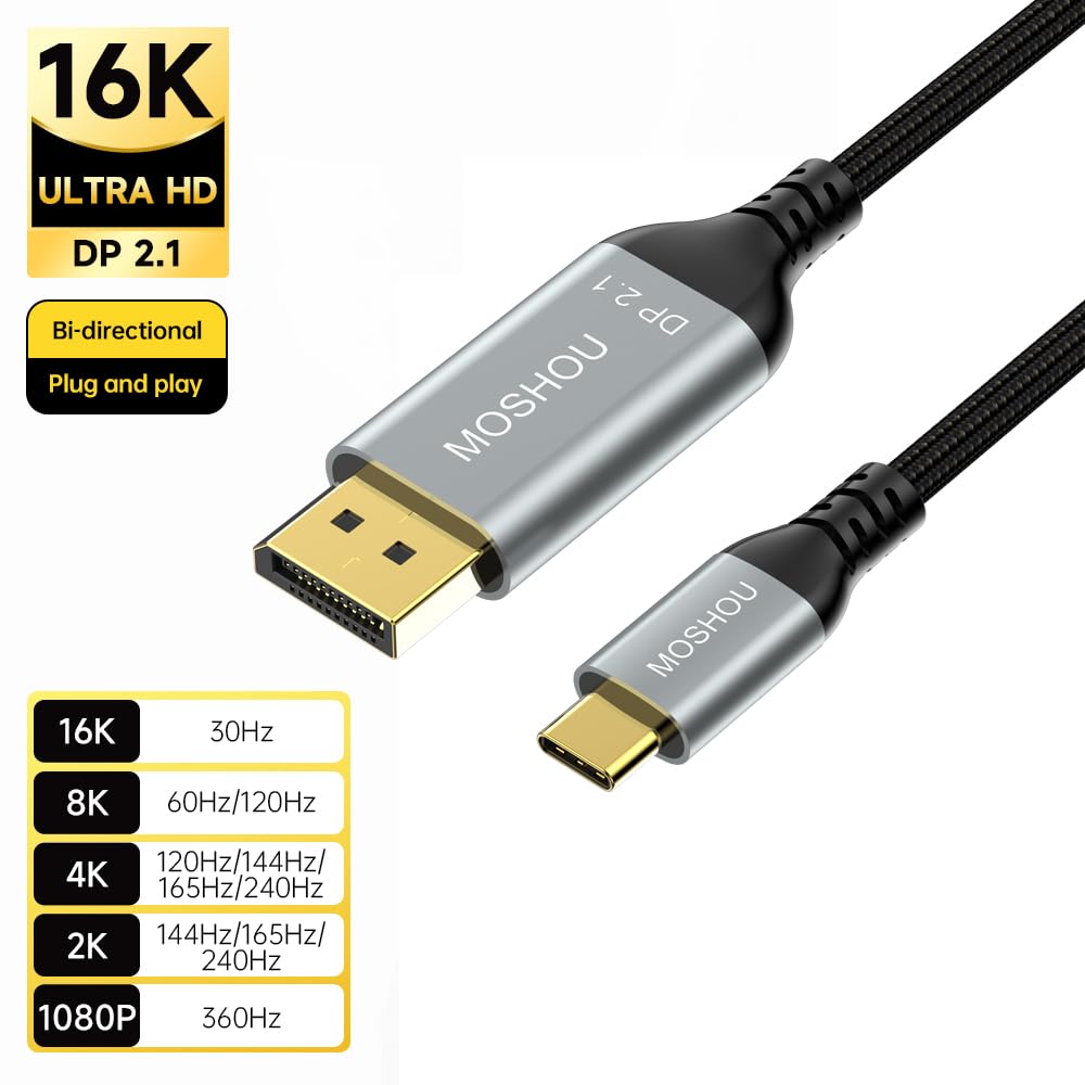 USB-C naar Displayport vrouwelijk adapterkabel kopen? - Morgen in huis