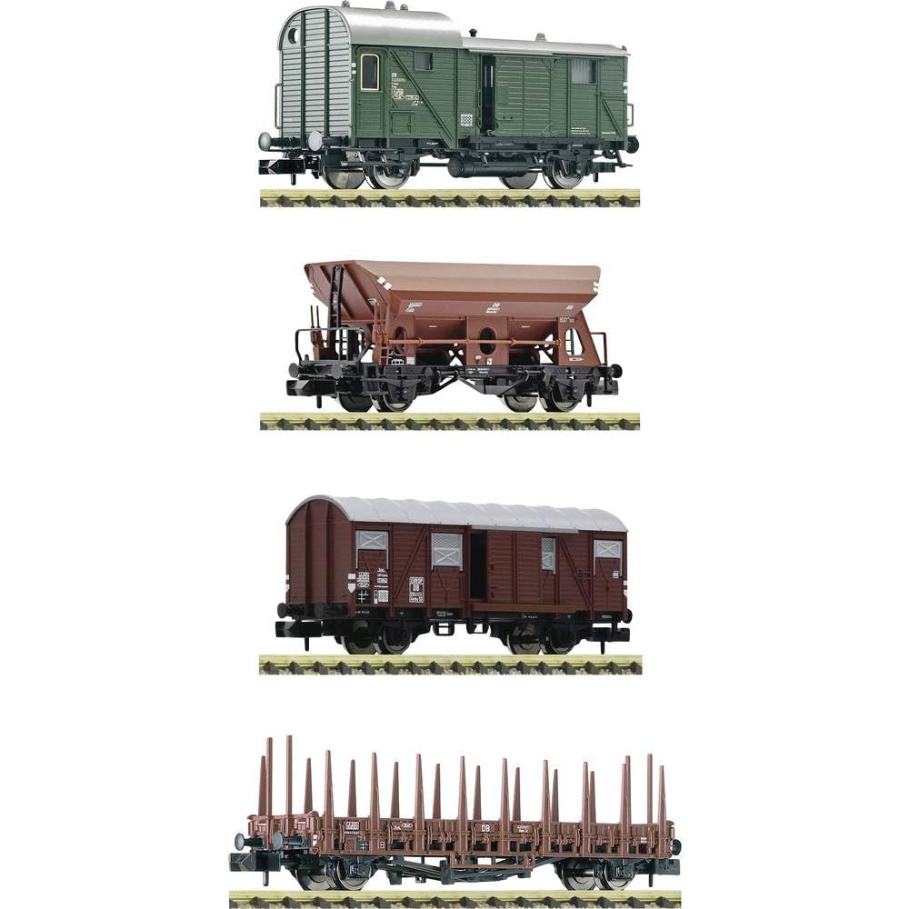 Fleischmann 6660119 N Lot de 4 wagons de marchandises de la DB