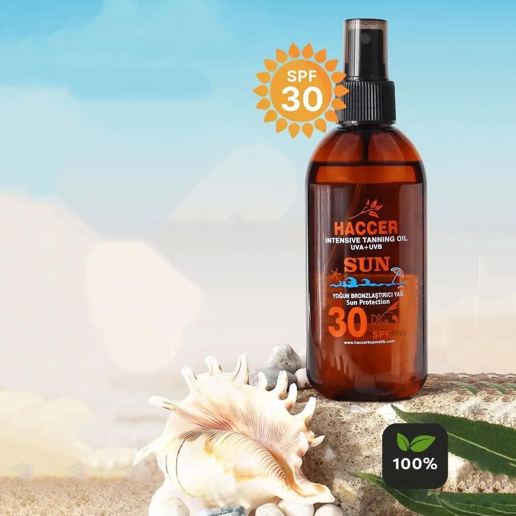 30 SPF Self Tanner Oil 150 ml – LSF 30 – ochrona, zapobiega poparzeniom słonecznym – olejki samoopalające