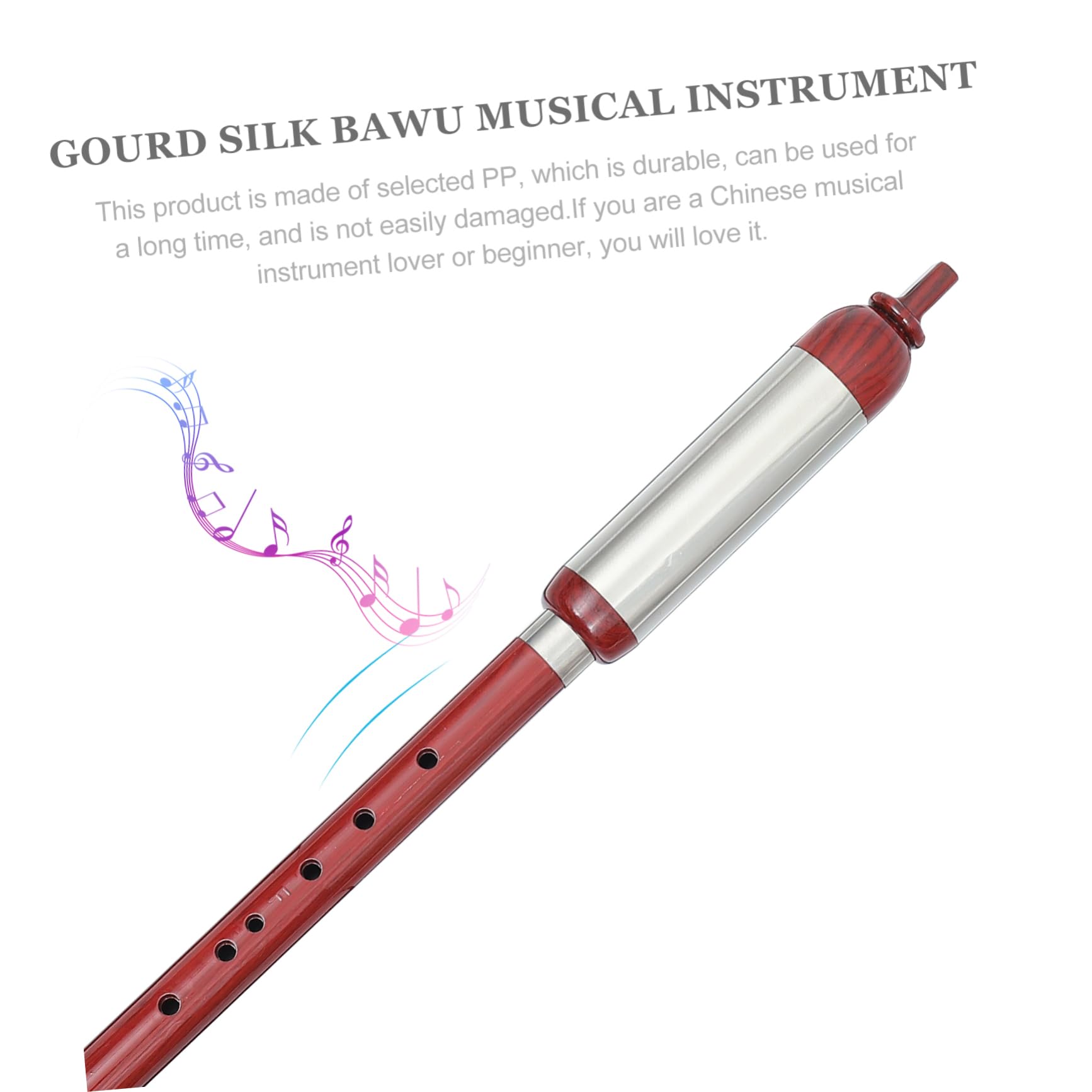 Toyvian 1 Set Imitazione Bau Nazionale Portatile Bau Strumento Popolare Premium Bawu Per Principianti Strumento Musicale Cinese Strumento Cinese Tradizionale Bau Bawu
