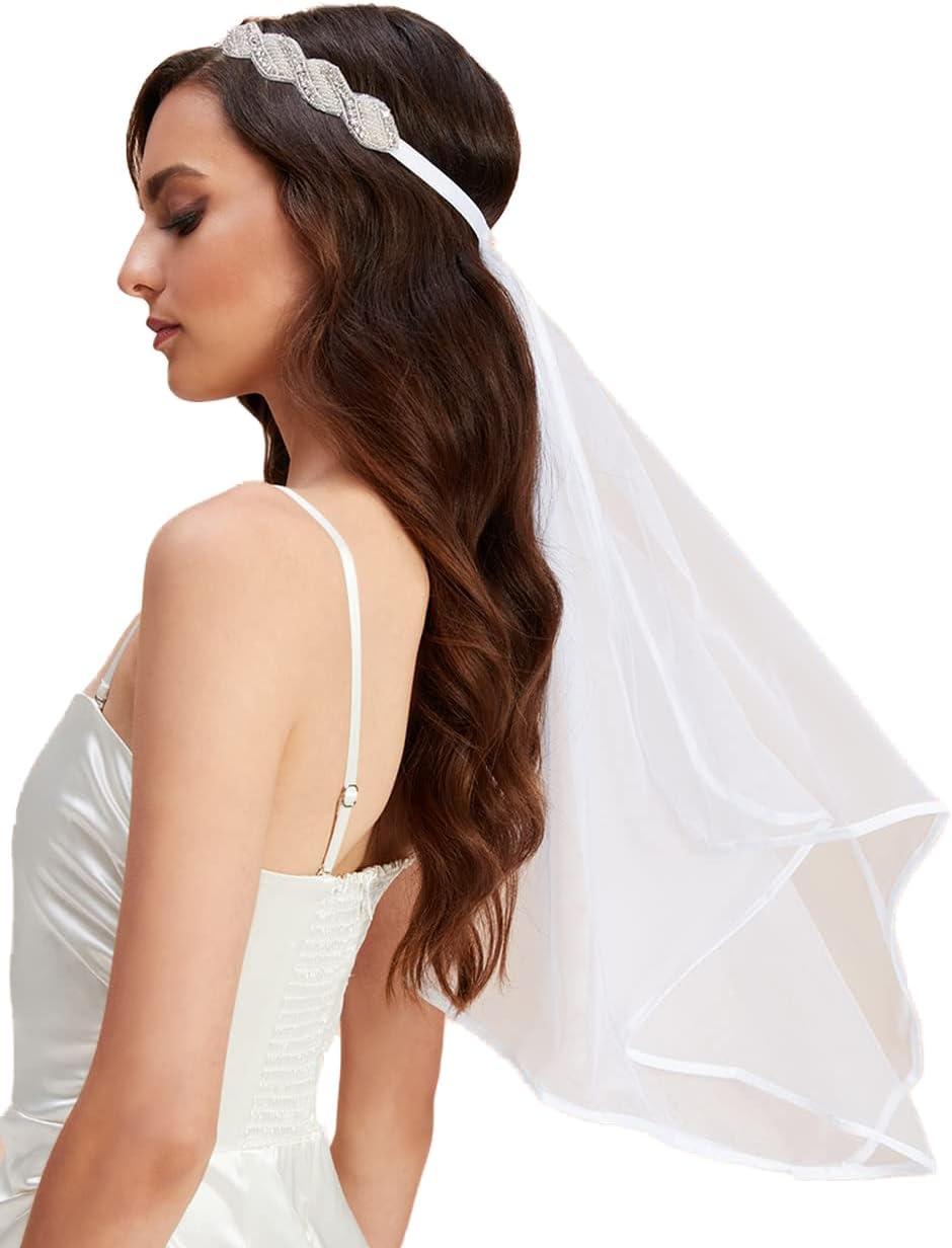 xo, Fetti Bachelorette Party Decorations Veil