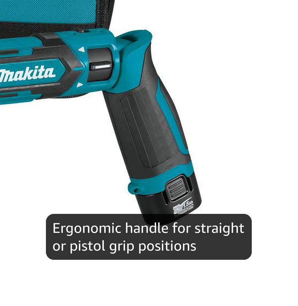 MakiT① Makita TD022DSE 7.2V Lithium-Ion Cordless 1/4