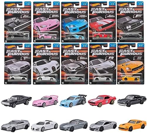 10台セット！ホットウィール ワイルドスピード スカイライン Amazon | 