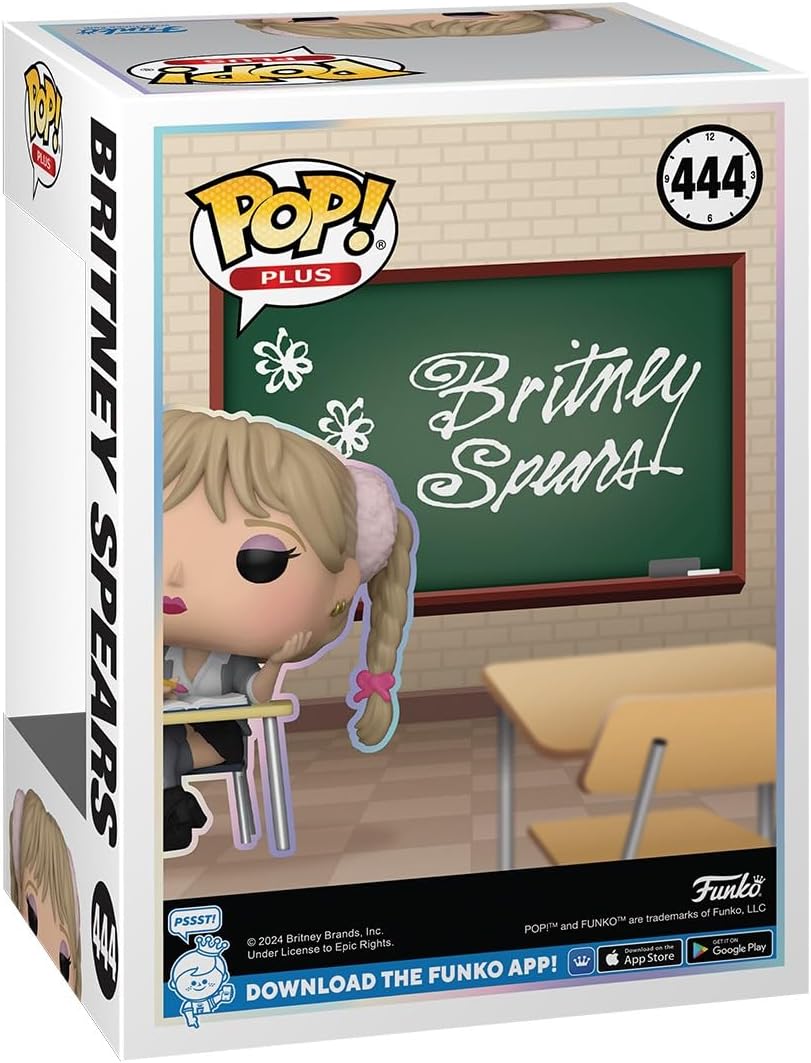 Funko POP! Plus: Britney Spears - (Baby One More Time) - Collectable Vinyl Figure - Gift Idea - Official Merchandise - for Kids & Adults - Music Fans - Model Figure for Collectors and Display - Image 3