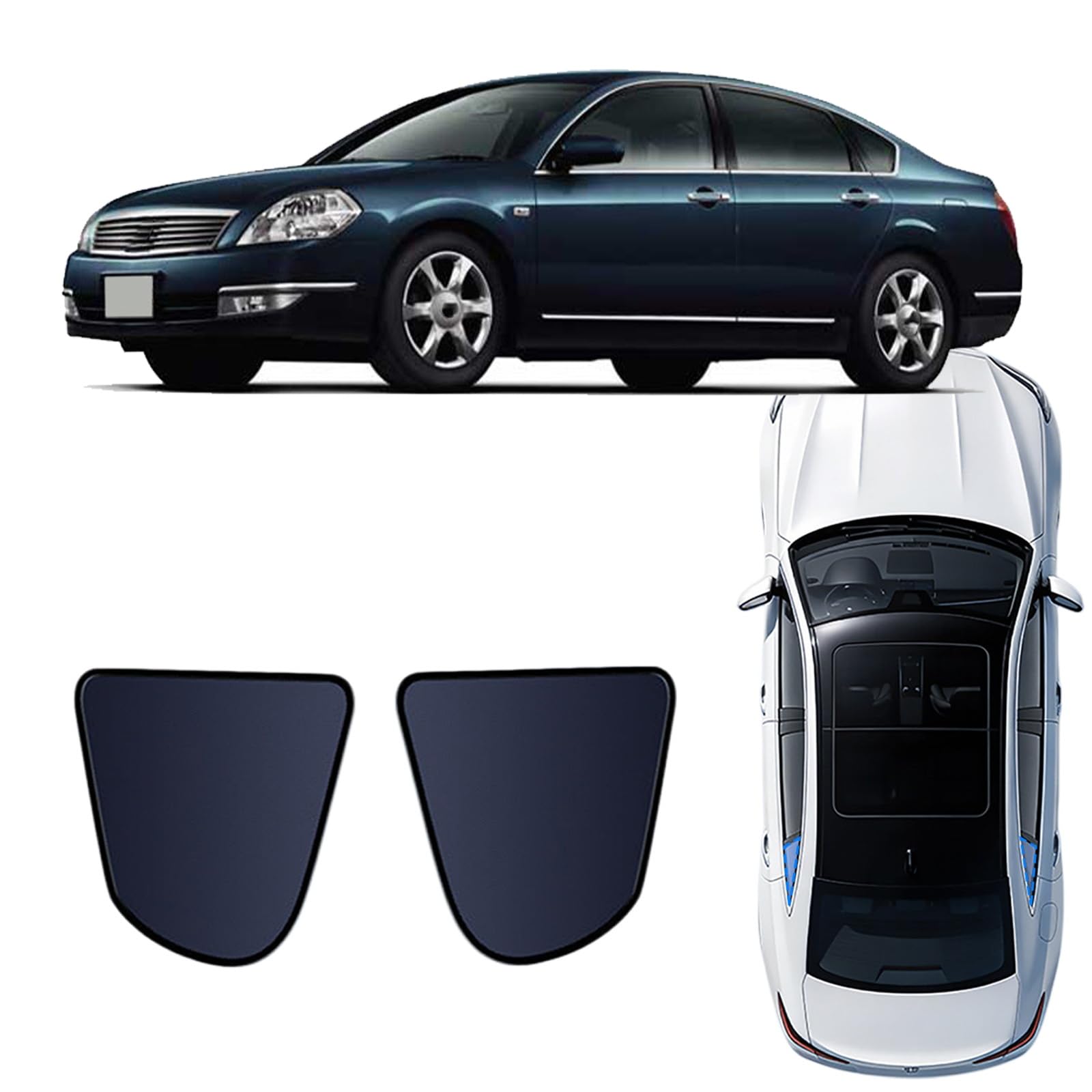 Rideaux pour Nissan Teana 2003-2007 : idéal camping et nuits en voiture