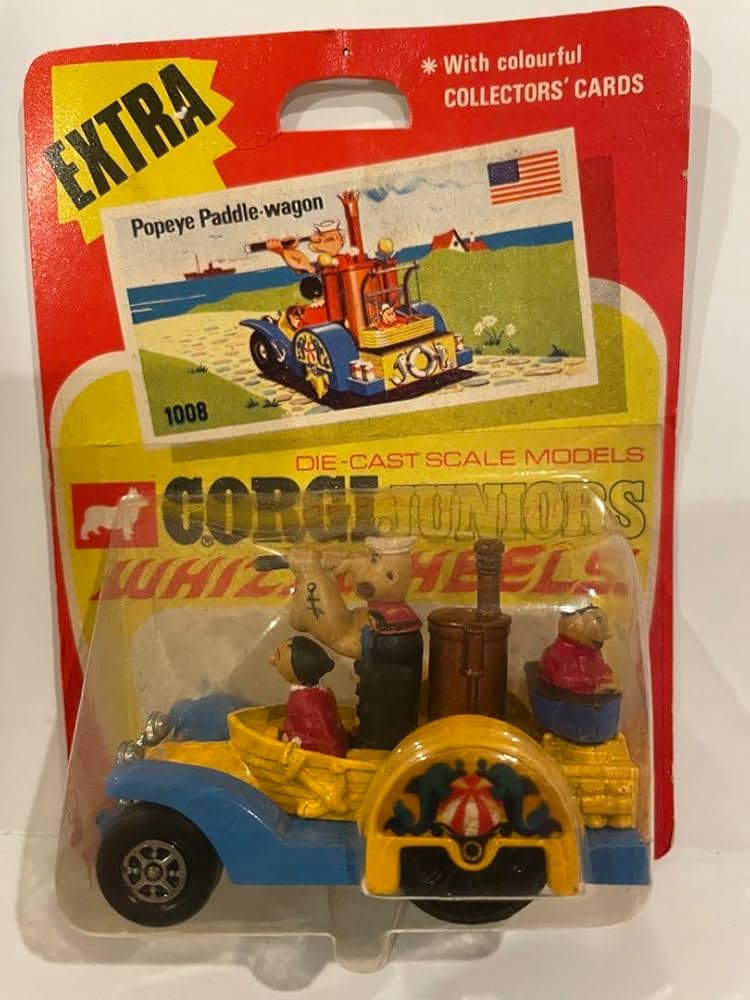 希少 CORGI コーギー ポパイ オリーブ ミニカー １９６７ 未開封 Amazon.co.jp: CORGI コーギー ポパイ オリーブ ミニカー